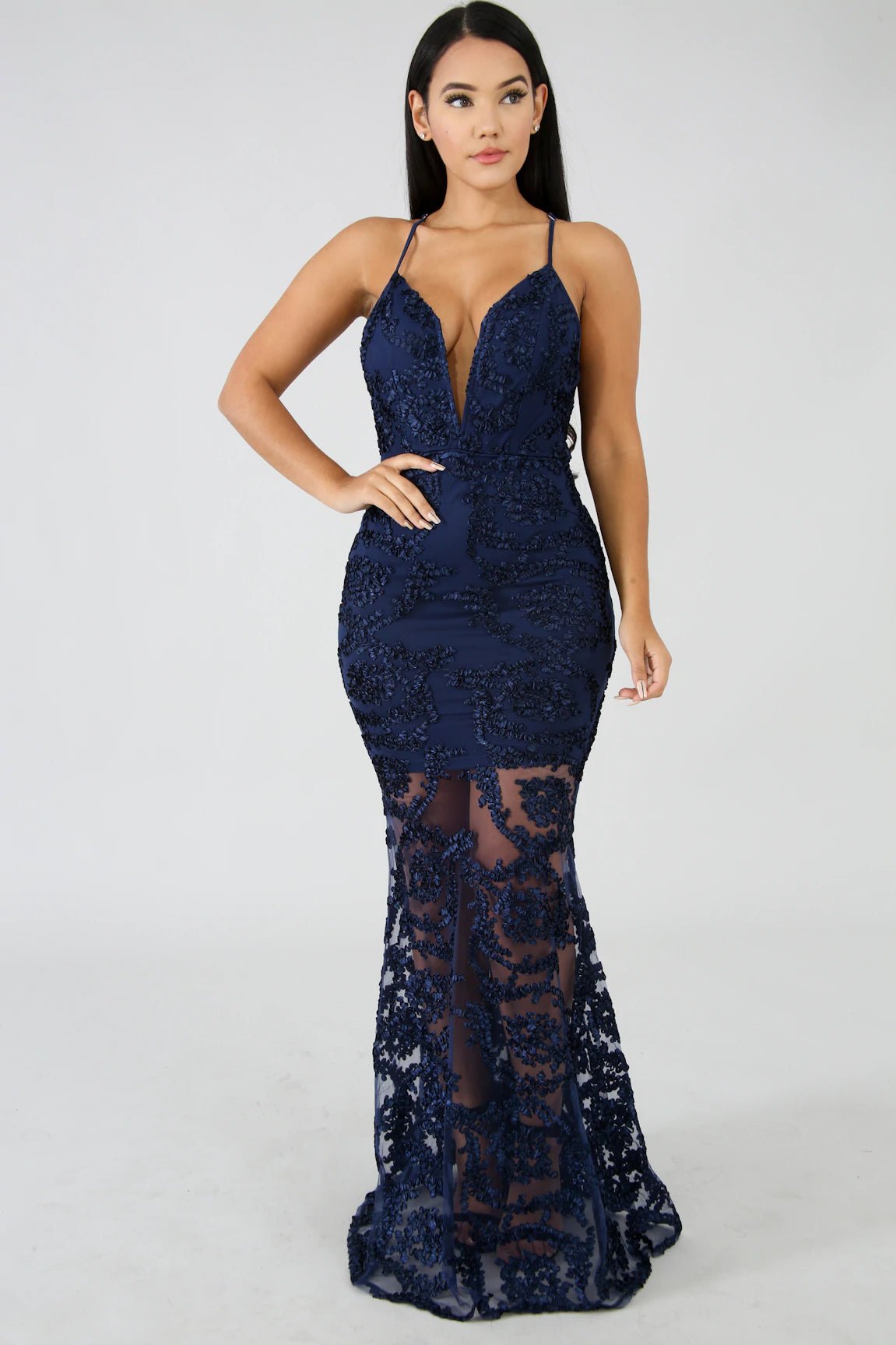 Stay with Me Evening Dress (7362726330529) (7362730426529)
