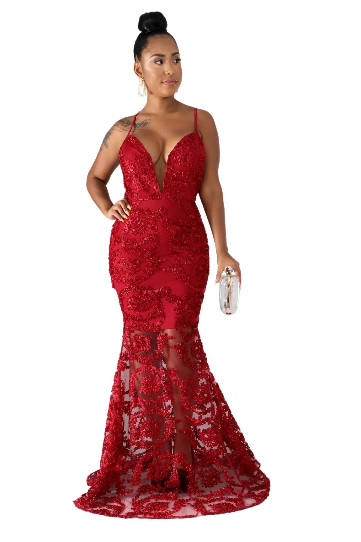 Stay with Me Evening Dress (7362726330529) (7362730426529)