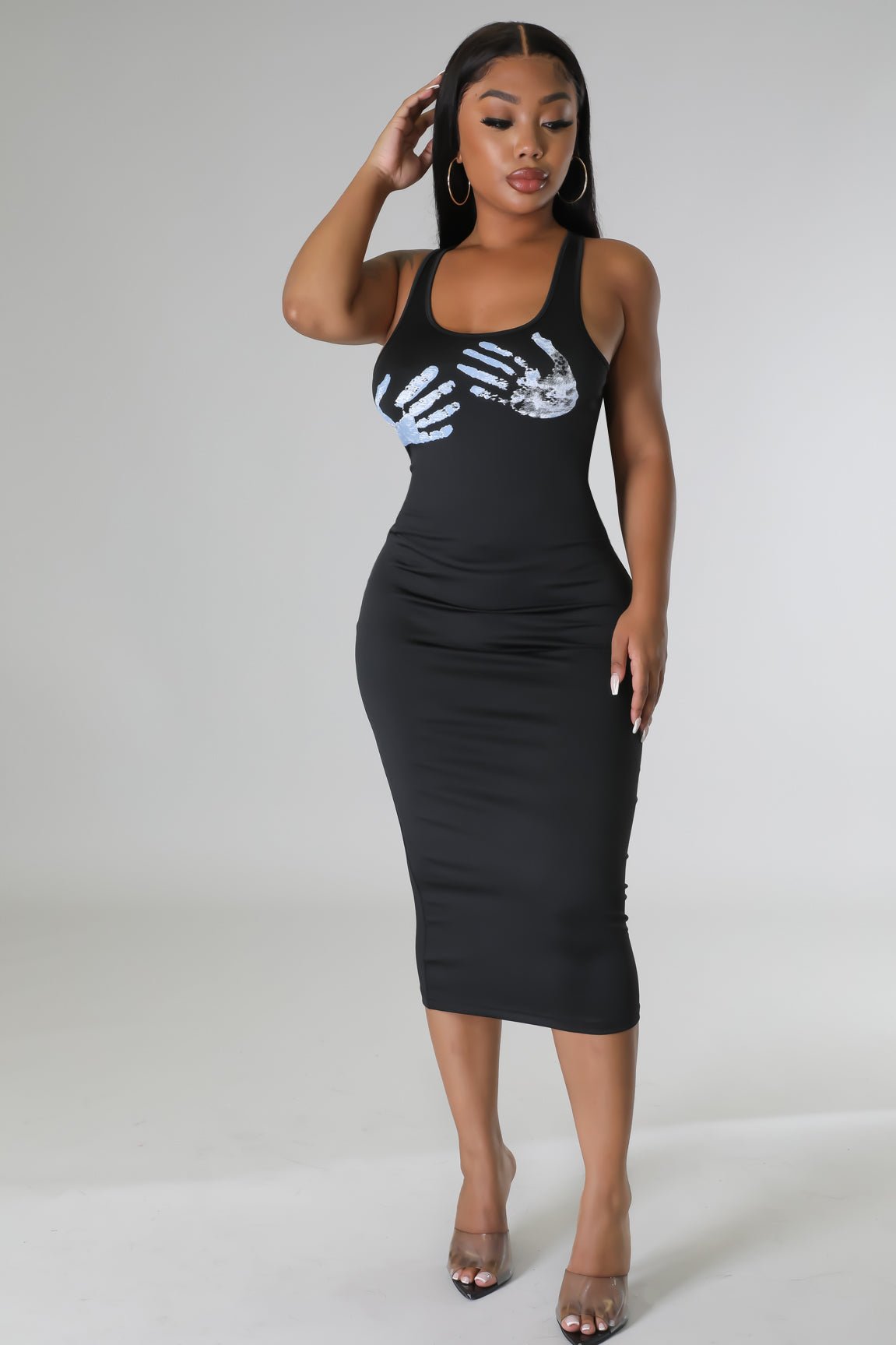 Fearlessly Be Yourself Dress (7523172090017)